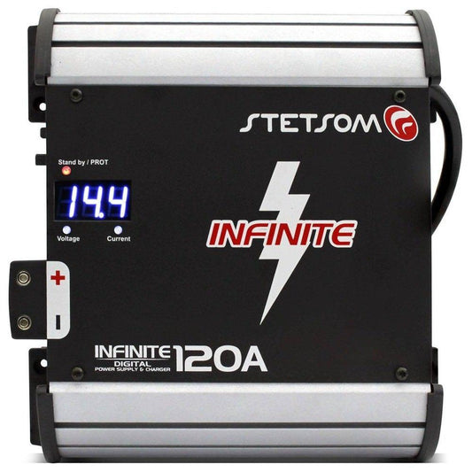 STETSOM INFINITE 120A 9000W RMS BIVOLT DIGITAL CHARGER WITH VOLTMETER