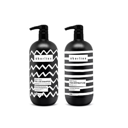 Avlon Uberliss Progressive Brush Kit – 2×1000mL – Formaldehyde-Free Smoothing System