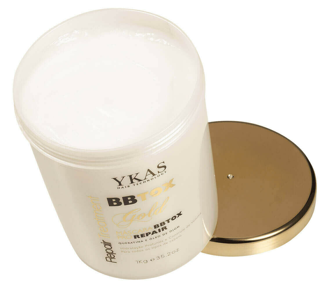 Ykas Gold Pro Hair Mask – Smoothing & Shine – 1Kg